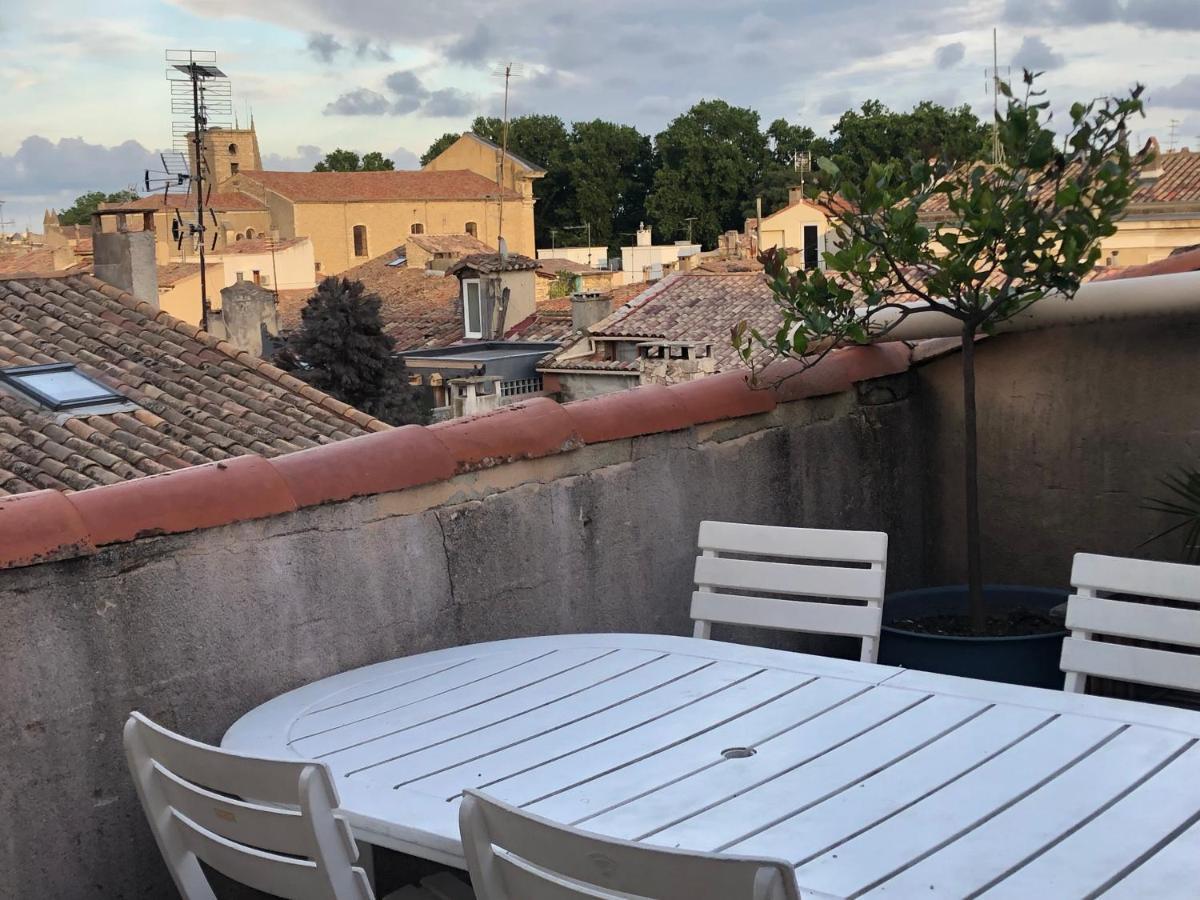 Terrasse Tropezienne Centre Nîmes Kültér fotó